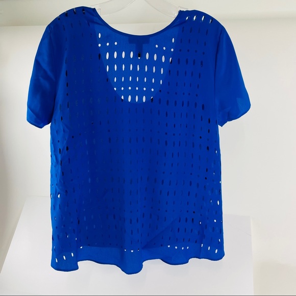 AQUA royal blue top Small - Picture 3 of 7